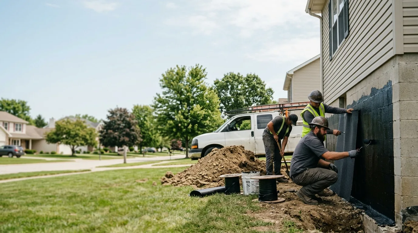 Basement Waterproofing in Cornland, IL near me